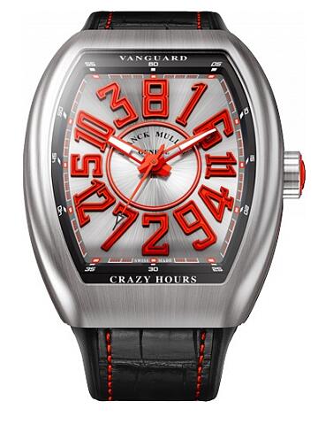 FRANCK MULLER V 45 CH BR RG Vanguard Crazy Hours Replica Watch